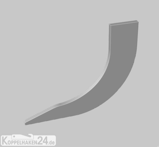 1 Zahn- lose - Wurzelrechen / Roderechen (schlanke Form) Zähnhöhe 30 cm